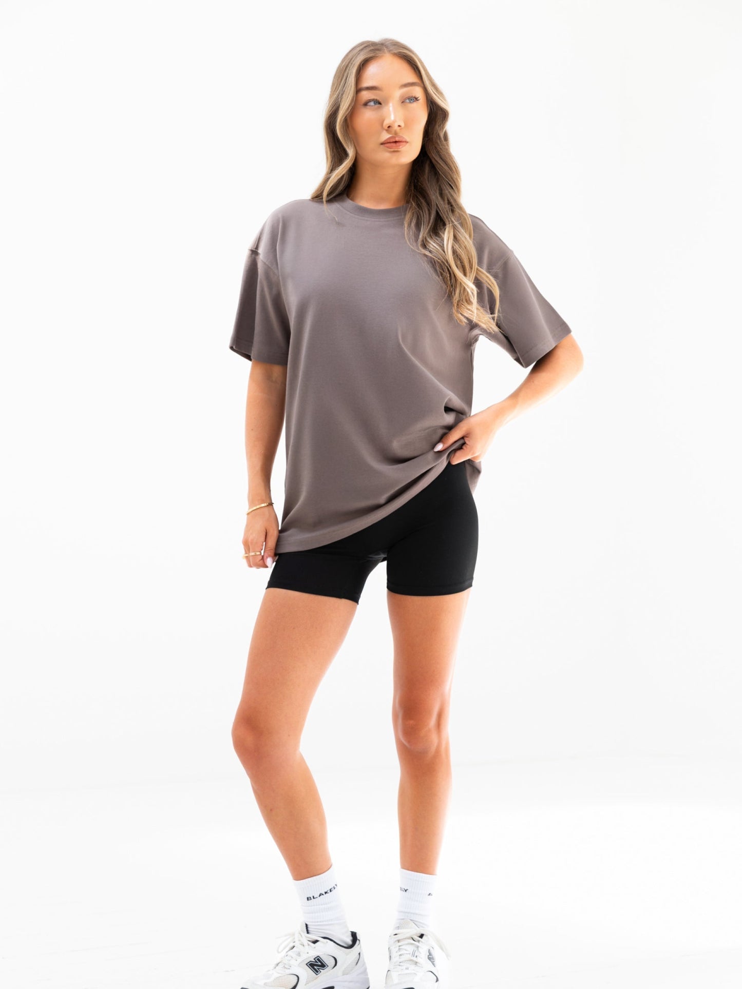 Isabel Oversized T-Shirt - Brown
