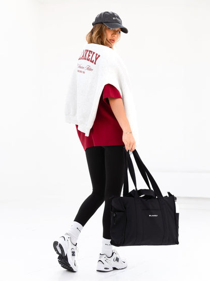 Melrose Ultra Oversized T-Shirt - Cherry Red