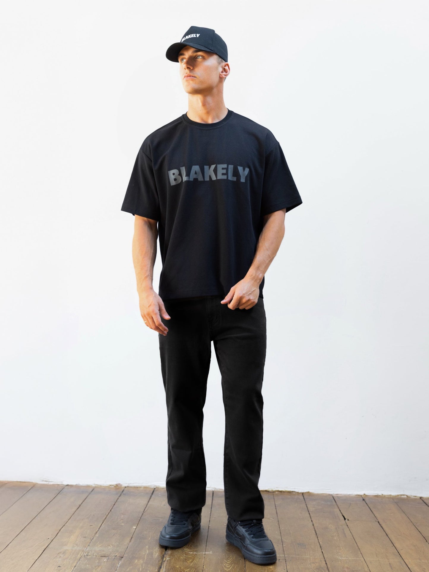 Studio Unfitted T-Shirt - Tonal Black