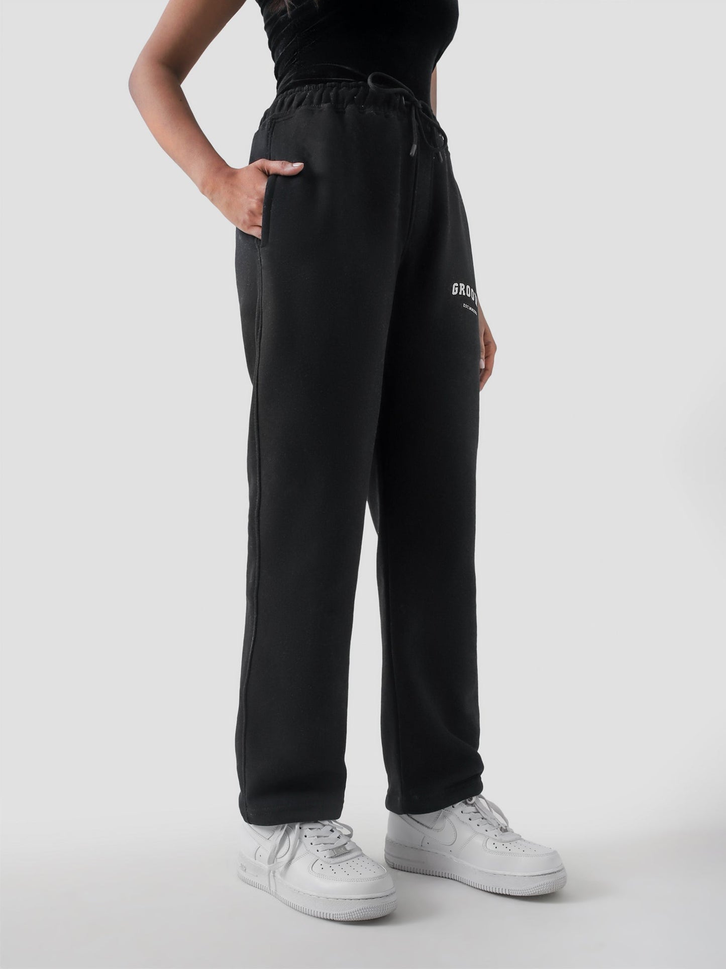 Black Essential Trouser (Summer)