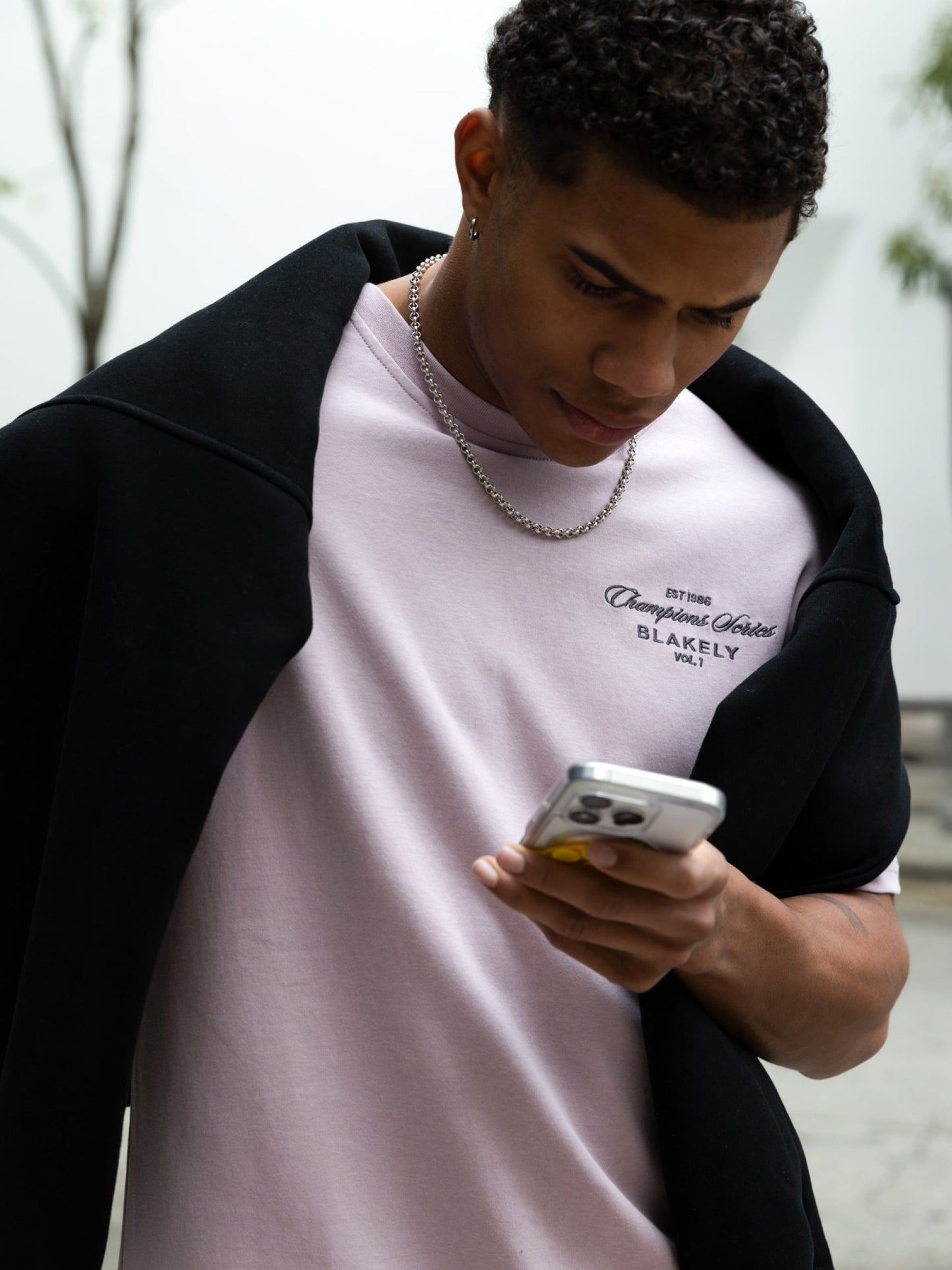 Champions Relaxed T-Shirt - Pale Pink