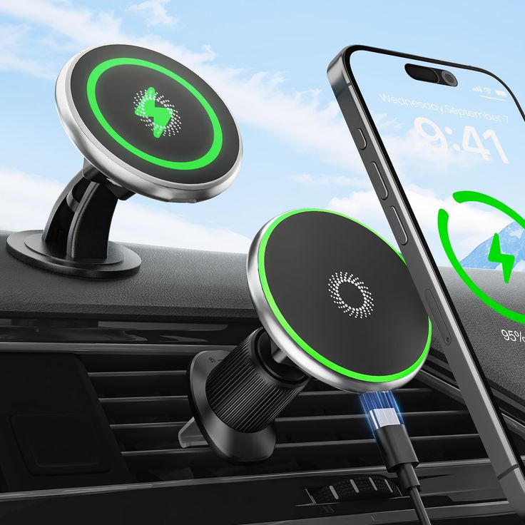 Best Magnetic Car Phone Holder | 360° Strong