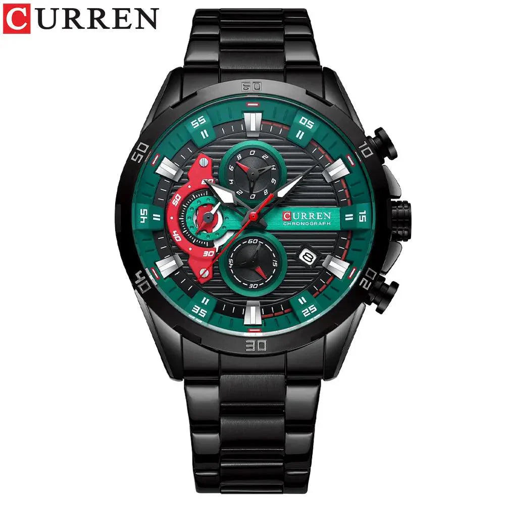 CURREN Stainless Steel With Chronograph C8402