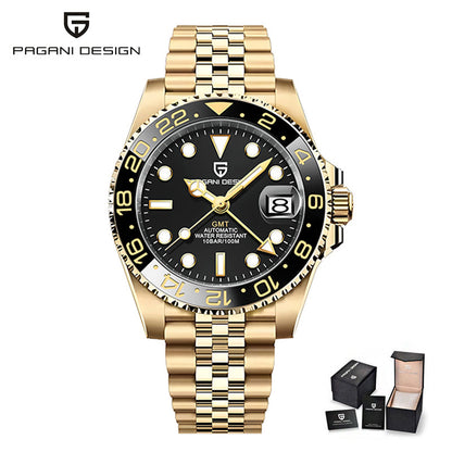 PAGANI DESIGN V3 Men's Luxury Sapphire Automatic Mechanical Watch