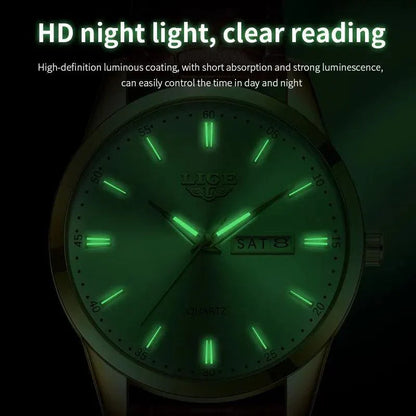 LIGE 8970 Fashion Watches Men