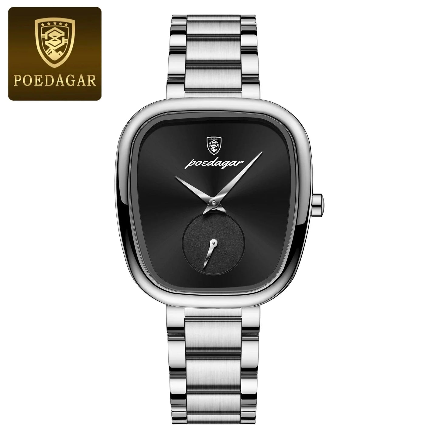 POEDAGAR 783 Luxury Stainless Steel Ladies Watch