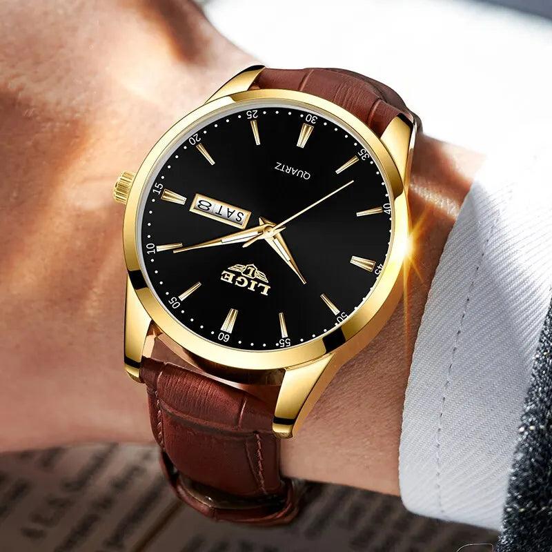 LIGE 8970 Fashion Watches Men