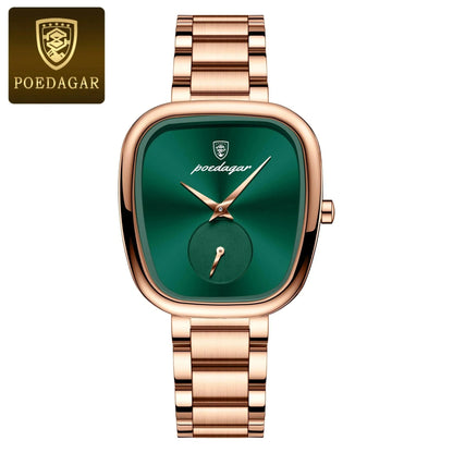 POEDAGAR 783 Luxury Stainless Steel Ladies Watch