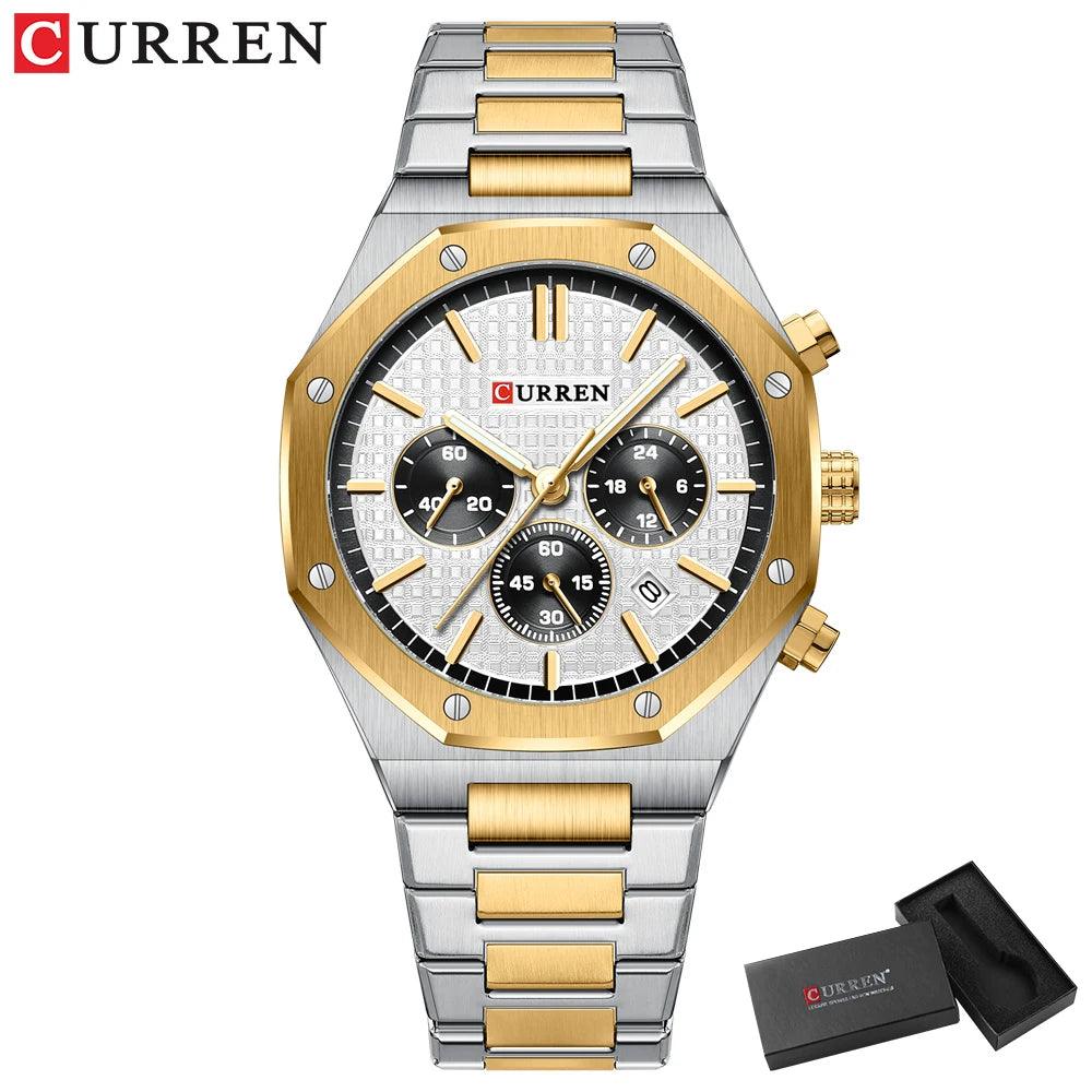 CURREN Chronograph Wristwatch: C8440