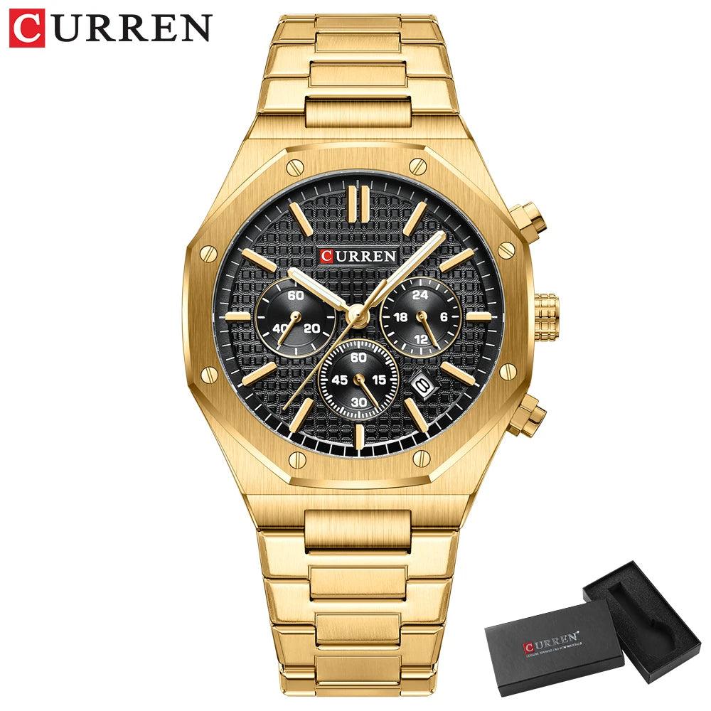 CURREN Chronograph Wristwatch: C8440