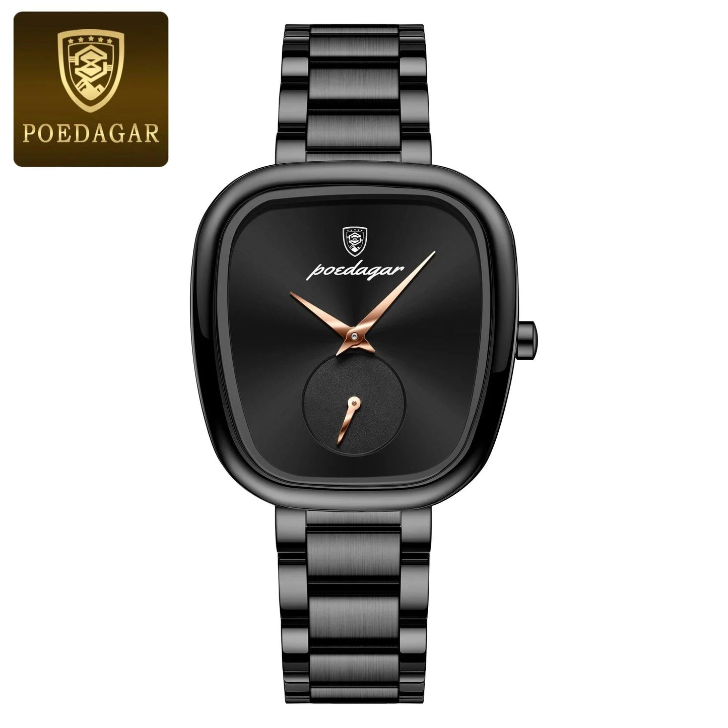 POEDAGAR 783 Luxury Stainless Steel Ladies Watch