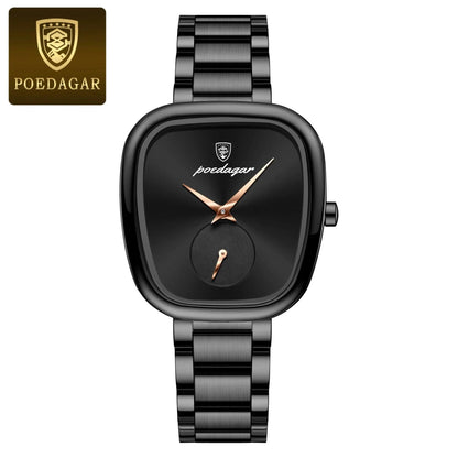 POEDAGAR 783 Luxury Stainless Steel Ladies Watch