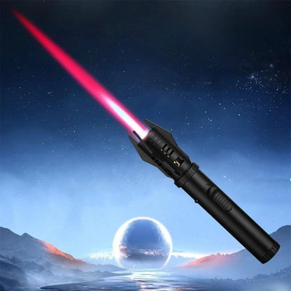 Refillable Butane Lightsaber Torch – Cool Sci-Fi Gas Lighter for Gifts & Display ولاعة غاز بشكل سيف ضوئي – قابلة لإعادة التعبئة، تصميم خيالي رائع للهدايا والعرض